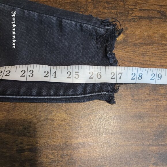 American Eagle Jeans 0 R Jegging Curvy Next Level Stretch Black Wash Denim - Picture 10 of 12